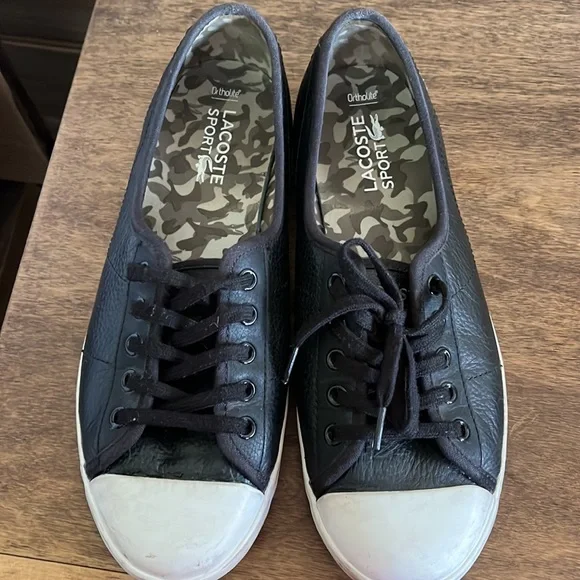 Lacoste lace leather shoes - Picture 3 of 8